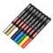 Permanent Oil-Based Paint Markers, Expert of Rock Painting, 8 Colors. Permanent Ink & Waterproof, Works on Rock, Wood, Glass, Metal, Ceramic and more (8 Regular Colors Fine Point)